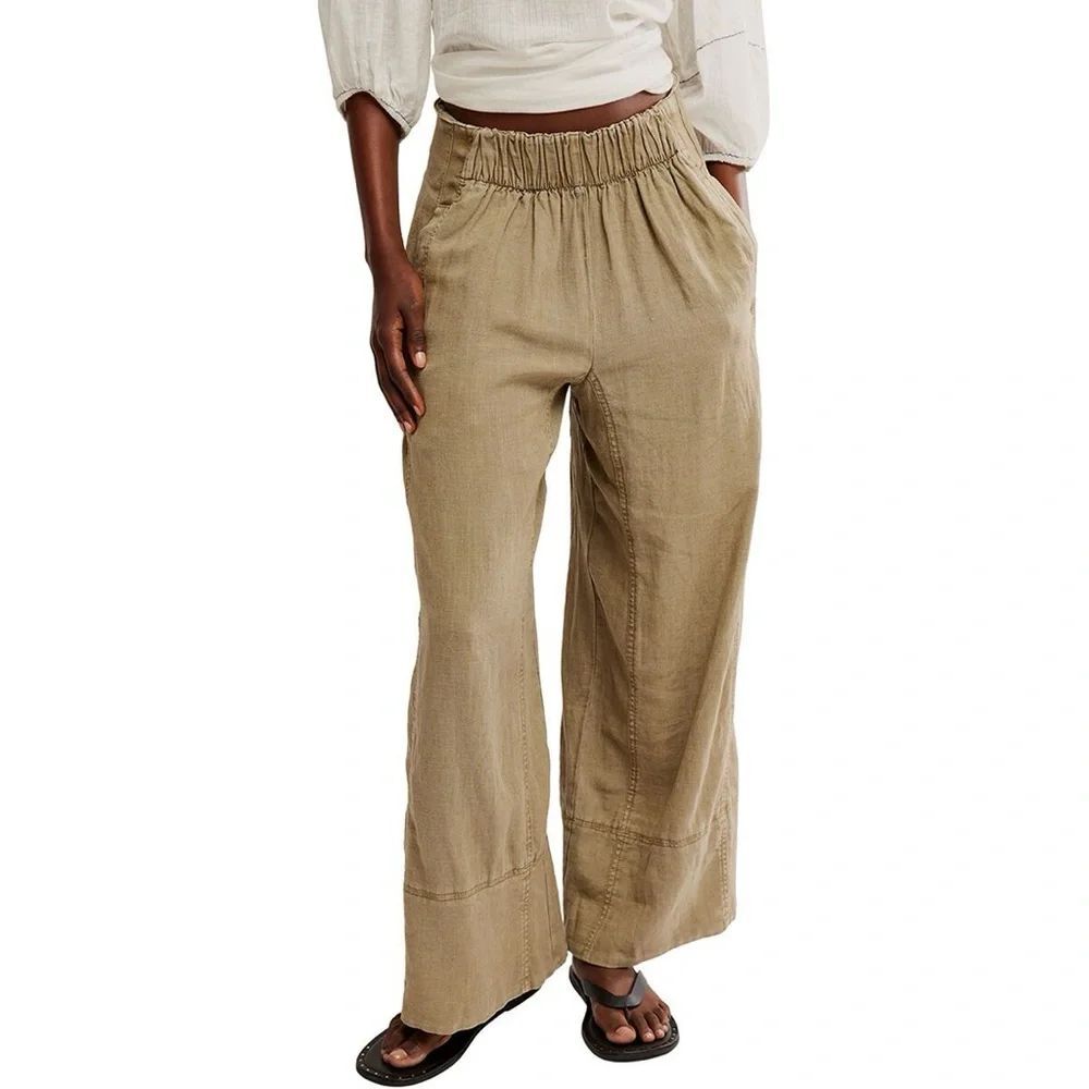 Free People
Days End Linen Pull On Pant